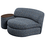 Кушетка со столиком Ulysses варинант исполнения - 1 | Loft Concept в Москве