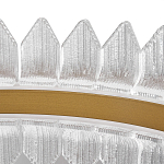 Люстра круглая с декоративными элементами в виде лепестков Round Light Flashing варинант исполнения - 8 | Loft Concept в Москве