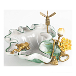 Чаша фигурная с обитателями леса и цветами Eden Garden варинант исполнения - 5 | Loft Concept в Москве