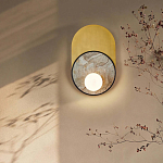 Бра с каменным диском в металлической раме Sandstone Painting варинант исполнения - 5 | Loft Concept в Москве