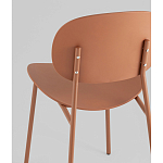 Стул Edie пластик коричневый варинант исполнения - 3 | Loft Concept в Москве