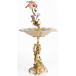 Фарфоровая чаша Фонтан птиц Verena варинант исполнения - 4 | Loft Concept в Москве