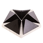 Подставка под шар в виде звезды из натуральных камней Змеевик Мрамор Natural Stone Sphere Stands варинант исполнения - 1 | Loft Concept в Москве