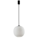 Подвесной светильник со стеклянным рельефным плафоном белый Perforated Glass 25 варинант исполнения - 2 | Loft Concept в Москве