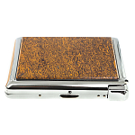 Портсигар с газовой зажигалкой из натурального камня Яшма Змеиная Stone Cigarettes Cases варинант исполнения - 10 | Loft Concept в Москве