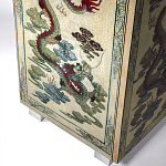 Комод в стиле шинузари с росписью Chinese Eastern Dragon варинант исполнения - 2 | Loft Concept в Москве