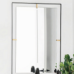 Зеркало прямоугольное в черной раме Gwendelyn варинант исполнения - 2 | Loft Concept в Москве