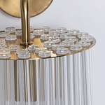 Бра с круглым основанием и длинными прозрачныи стеклянными трубками Nembus варинант исполнения - 4 | Loft Concept в Москве