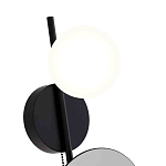 Бра с матовым плафоном в форме шара и зеркальной плоской панелью Lunar Echo  варинант исполнения - 1 | Loft Concept в Москве