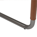 Стул мягкий с обивкой из рогожки и экокожи Contrasting Performance варинант исполнения - 5 | Loft Concept в Москве