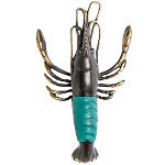 Статуэтка из бронзы в виде лобстера Animals Bronze варинант исполнения - 2 | Loft Concept в Москве