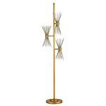 Торшер с абажурами из тонких металлических палочек Wild Thorns варинант исполнения - 2 | Loft Concept в Москве