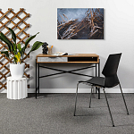 Стол рабочий в стиле лофт с ящиком и нишей для хранения Urban Style Space варинант исполнения - 4 | Loft Concept в Москве