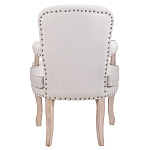 Кресло Aubrey Classical Armchair beige flax варинант исполнения - 3 | Loft Concept в Москве