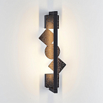 Светодиодное бра черного цвета Suprematism Ice Crack варинант исполнения - 3 | Loft Concept в Москве