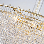 Люстра многоярусная с каскадами кристаллов Crystal Rains варинант исполнения - 5 | Loft Concept в Москве