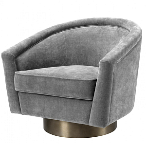 Кресло Eichholtz Swivel Chair Catene Grey