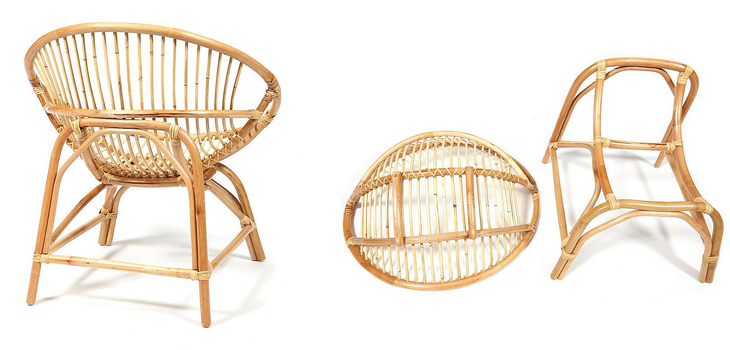 Кресло Rattan Wicker Chair - Loft-Concept в Москве