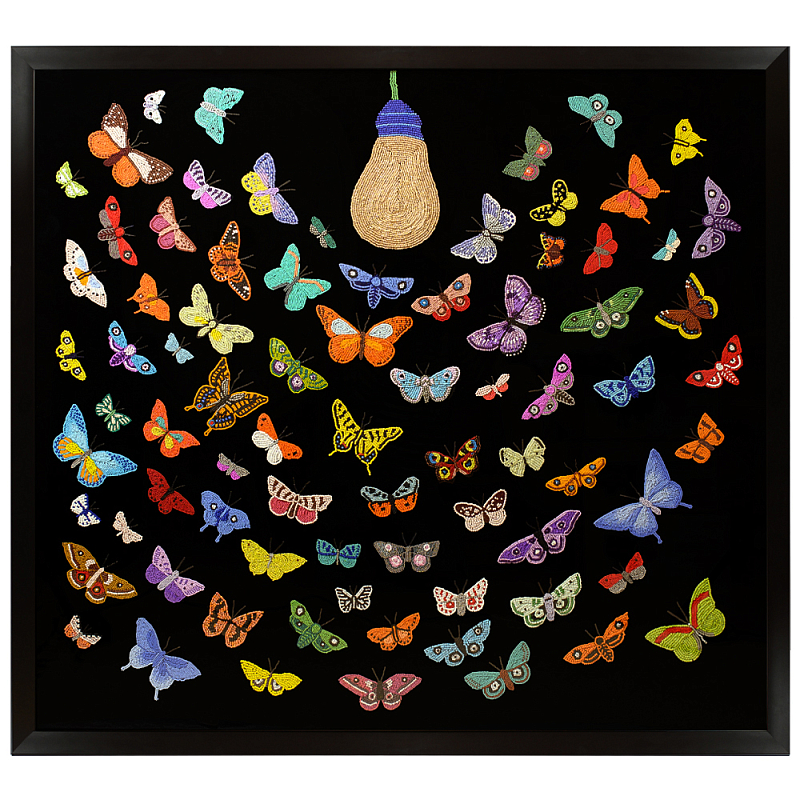      Butterflies and Light Bulb     | Loft Concept 