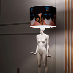 Настольная лампа с абажуром Cretto Mir варинант исполнения - 9 | Loft Concept в Москве