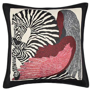 Декоративная подушка Hermes Zebra 25