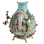 Кувшин с птичкой и  цветочным рисунком Blue Garden варинант исполнения - 3 | Loft Concept в Москве