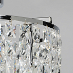 Потолочный светильник круглый с прозрачными подвесками Lunet варинант исполнения - 13 | Loft Concept в Москве