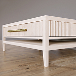 Кофейный стол Primo с двумя ящиками Светлый дуб варинант исполнения - 4 | Loft Concept в Москве