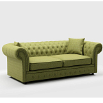 Мебельная ткань Шенилл светло-зеленый цвет 142 см T4-51 варинант исполнения - 4 | Loft Concept в Москве