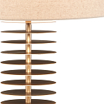 Настольная лампа с корпусом из металлических дисков Skyscraper варинант исполнения - 1 | Loft Concept в Москве