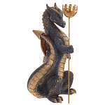 Подсвечник в виде дракона Dragon Candlestick Red Gold Blue Green варинант исполнения - 3 | Loft Concept в Москве