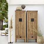 Напольная вешалка из тикового дерева Teak Floor Hanger варинант исполнения - 5 | Loft Concept в Москве