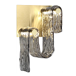 Бра волнистой формы из фактурного стекла Wave варинант исполнения - 2 | Loft Concept в Москве