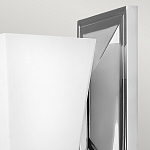 Бра с белым матовым плафоном на прямоугольном основании цвета хром Hinkley варинант исполнения - 2 | Loft Concept в Москве