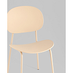 Стул Edie пластик бежевый варинант исполнения - 2 | Loft Concept в Москве