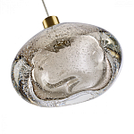 Подвесной светильник с прозрачным стеклянным плафоном округлой формы Effervia  варинант исполнения - 8 | Loft Concept в Москве