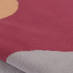 Плед из хлопка с абстрактным принтом Elysian Flow Ember варинант исполнения - 4 | Loft Concept в Москве