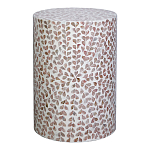 Столик с инкрустацией с перламутровым узором Jean Pink варинант исполнения - 1 | Loft Concept в Москве