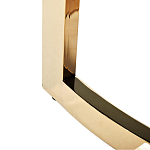 Столик журнальный золотой с темным стеклом Tastiness варинант исполнения - 2 | Loft Concept в Москве