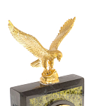 Настольный письменный набор из змеевика  и бронзы с декором в виде орла в подарочной упаковке Successful Leader варинант исполнения - 3 | Loft Concept в Москве