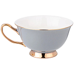 Чайная пара из фарфора 200 мл Grey Tea Porcelain Set варинант исполнения - 2 | Loft Concept в Москве