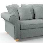 Мебельная ткань Шенилл голубой цвет 138 см T4-20 варинант исполнения - 9 | Loft Concept в Москве