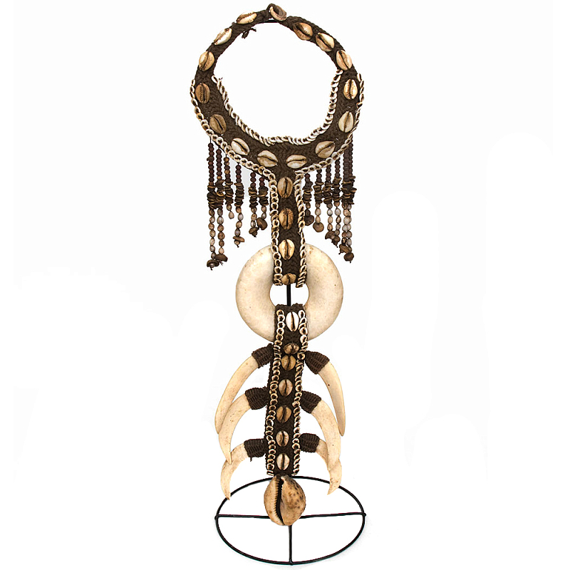     Aboriginal Necklace Beige Brown     | Loft Concept 