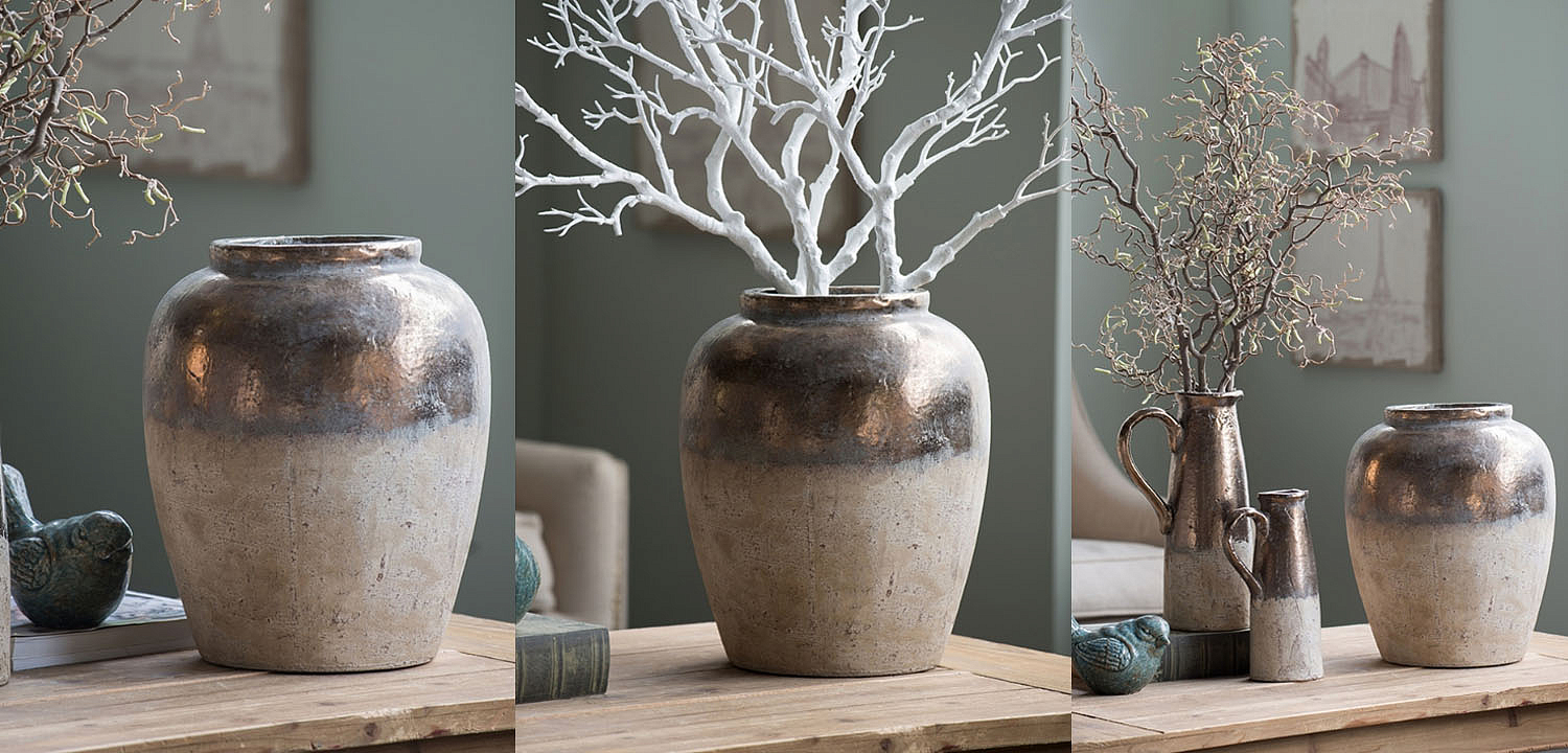 Ваза Vase Argenta metal 40 Ваза Vase Argenta metal 40 - Loft-Concept в Москве