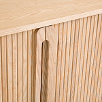 Длинный низкий буфет с 2-мя раздвижными дверцами Toinette Light Cupboard варинант исполнения - 12 | Loft Concept в Москве