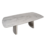 Стол обеденный прямоугольный керамический Ceramic Dining Table варинант исполнения - 3 | Loft Concept в Москве