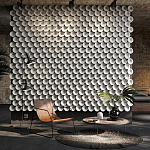 Гипсовая 3D Панель DILONG варинант исполнения - 4 | Loft Concept в Москве