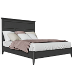 Кровать из массива бука с жёстким изголовьем Tasteful Furniture варинант исполнения - 1 | Loft Concept в Москве