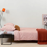 Постельное белье розового цвета с рисунком 150х200 см Blossom Essence варинант исполнения - 3 | Loft Concept в Москве