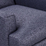 Мебельная ткань Шенилл синий цвет 138 см T4-33 варинант исполнения - 6 | Loft Concept в Москве